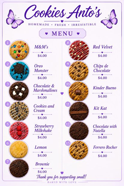 Carta de cookies